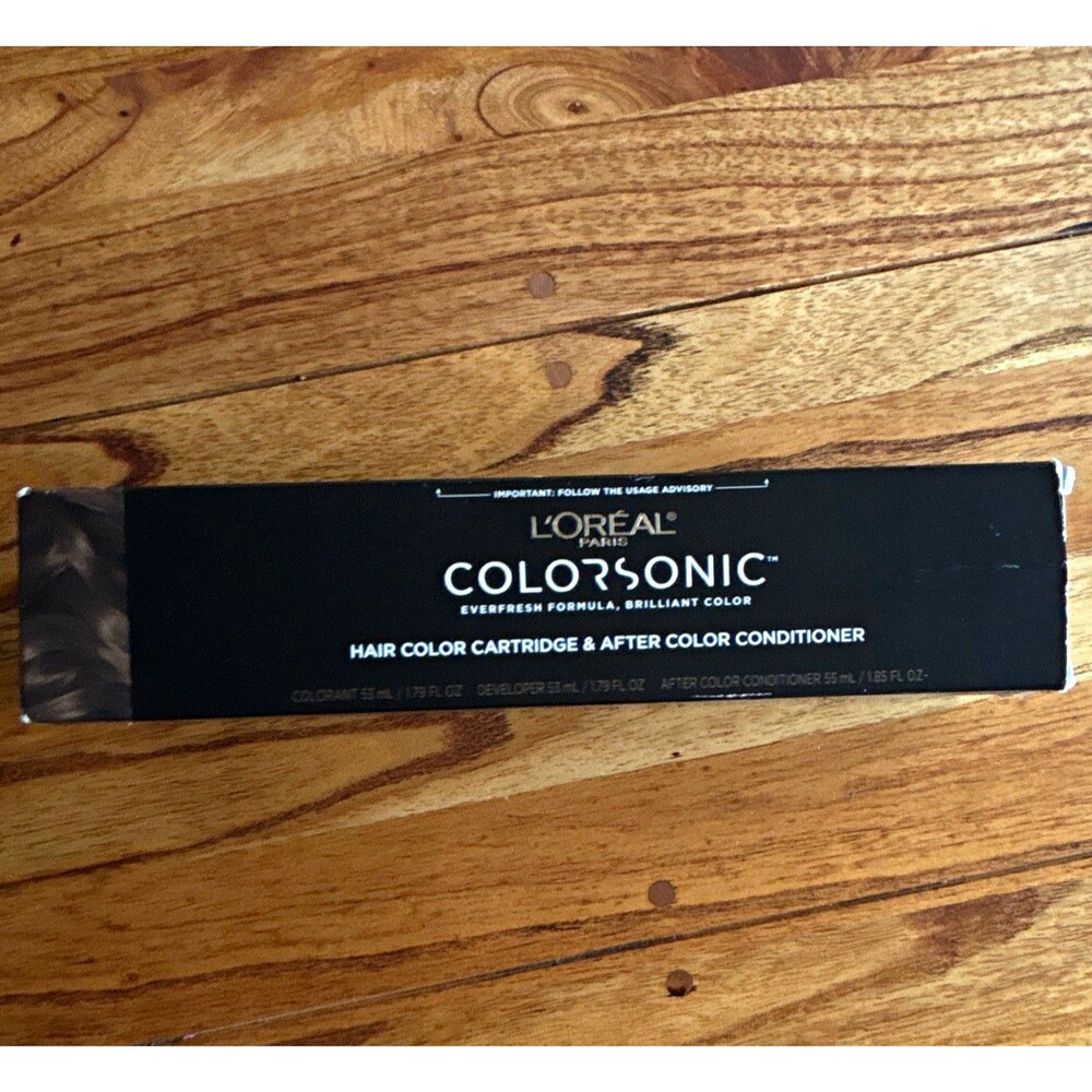 L'Oréal ColorSonic Hair Color Cartridge & After Color Conditioner Light Brown
